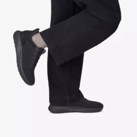 Herren-Sneaker „Motion Trek Lt“ in Schwarz aus Strick