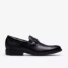 Herren Steadwell Bit Loafer aus schwarzem Leder Herren Steadwell Bit Loafer aus schwarzem Leder