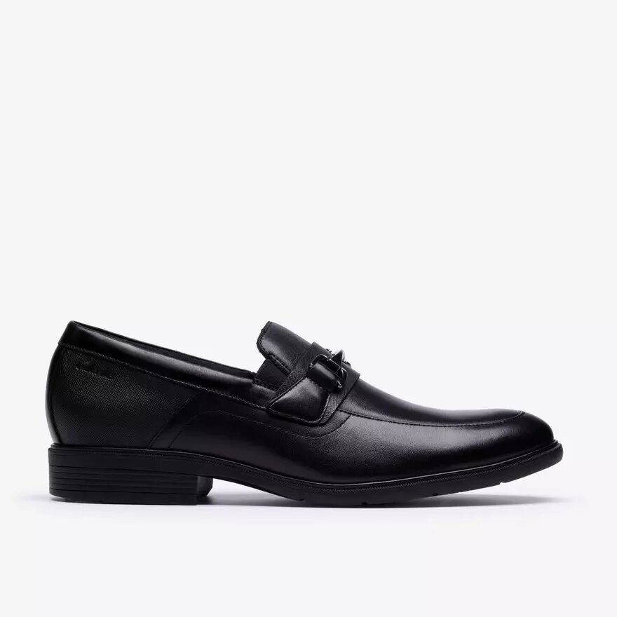 Herren Steadwell Bit Loafer aus schwarzem Leder Herren Steadwell Bit Loafer aus schwarzem Leder