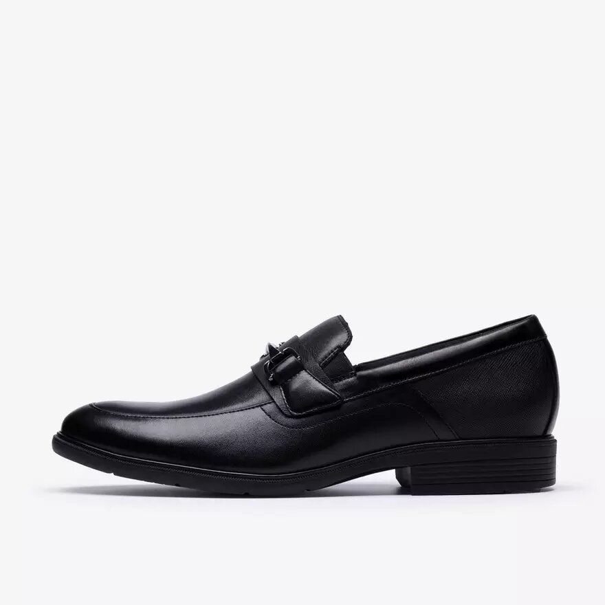 Herren Steadwell Bit Loafer aus schwarzem Leder Herren Steadwell Bit Loafer aus schwarzem Leder