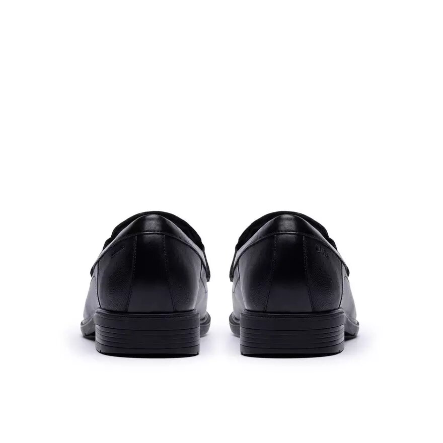 Herren Steadwell Bit Loafer aus schwarzem Leder Herren Steadwell Bit Loafer aus schwarzem Leder