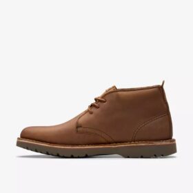 Herren-Stiefel „Eastridge Mid“ aus hellbraunem Leder