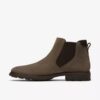 Herren-Stiefeletten „Emmet Easy“ aus Stone-Wildleder