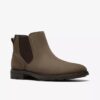 Herren-Stiefeletten „Emmet Easy“ aus Stone-Wildleder