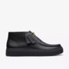 Herren-Stiefeletten „Torhill Hi“ aus schwarzem Leder Herren-Stiefeletten „Torhill Hi“ aus schwarzem Leder