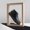 Herren-Stiefeletten „Torhill Hi“ aus schwarzem Leder Herren-Stiefeletten „Torhill Hi“ aus schwarzem Leder