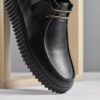 Herren-Stiefeletten „Torhill Hi“ aus schwarzem Leder Herren-Stiefeletten „Torhill Hi“ aus schwarzem Leder