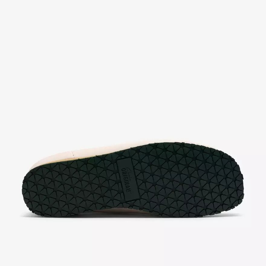 Herren-Walla-Stiefel Rb aus weißem Leder – Wallabees Herren-Walla-Stiefel Rb aus weißem Leder – Wallabees