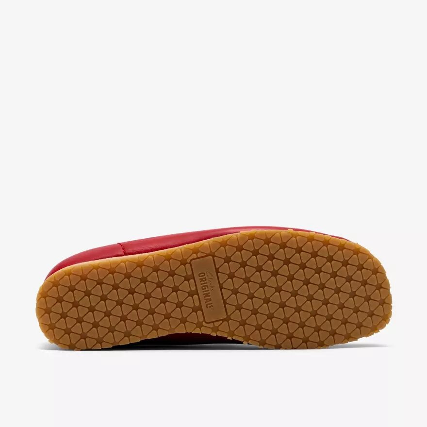 Herren-Walla-Stiefel Rb – Wallabees aus rotem Leder Herren-Walla-Stiefel Rb – Wallabees aus rotem Leder
