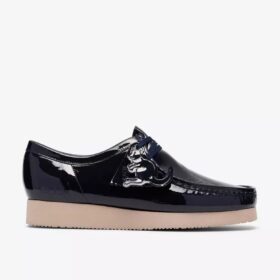 Herren Wallabee 2604 Navy Lack-Wallabees