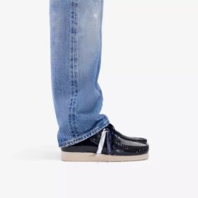 Herren Wallabee 2604 Navy Lack-Wallabees