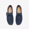Herren-Wallabee aus denimblauem Wildleder