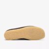 Herren-Wallabee aus dunkelbraunem Leder