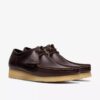 Herren-Wallabee aus dunkelbraunem Leder