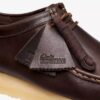 Herren-Wallabee aus dunkelbraunem Leder