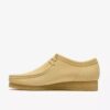 Herren-Wallabee aus hellgelbem Wildleder-Stoff Herren-Wallabee aus hellgelbem Wildleder-Stoff