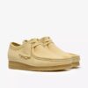 Herren-Wallabee aus hellgelbem Wildleder-Stoff Herren-Wallabee aus hellgelbem Wildleder-Stoff