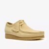 Herren-Wallabee aus hellgelbem Wildleder-Stoff Herren-Wallabee aus hellgelbem Wildleder-Stoff