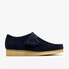 Herren-Wallabee aus marineblauem Wildleder-Wallabee
