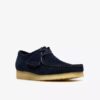 Herren-Wallabee aus marineblauem Wildleder-Wallabee Herren-Wallabee aus marineblauem Wildleder-Wallabee
