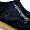 Herren-Wallabee aus marineblauem Wildleder-Wallabee Herren-Wallabee aus marineblauem Wildleder-Wallabee