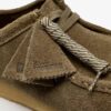 Herren-Wallabee aus rauchgrauem Wildleder-Stoff Herren-Wallabee aus rauchgrauem Wildleder-Stoff