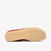 Herren-Wallabee aus tiefrotem Wildleder Herren-Wallabee aus tiefrotem Wildleder