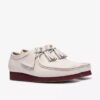 Herren Wallabee aus weißem Leder Herren Wallabee aus weißem Leder