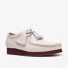 Herren Wallabee aus weißem Leder Herren Wallabee aus weißem Leder