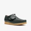 Herren Wallabee Rb – Dunkelgrüne Wallabees aus Leder Herren Wallabee Rb – Dunkelgrüne Wallabees aus Leder