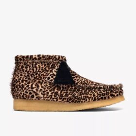 Herren-Wallabee-Stiefel Leopard