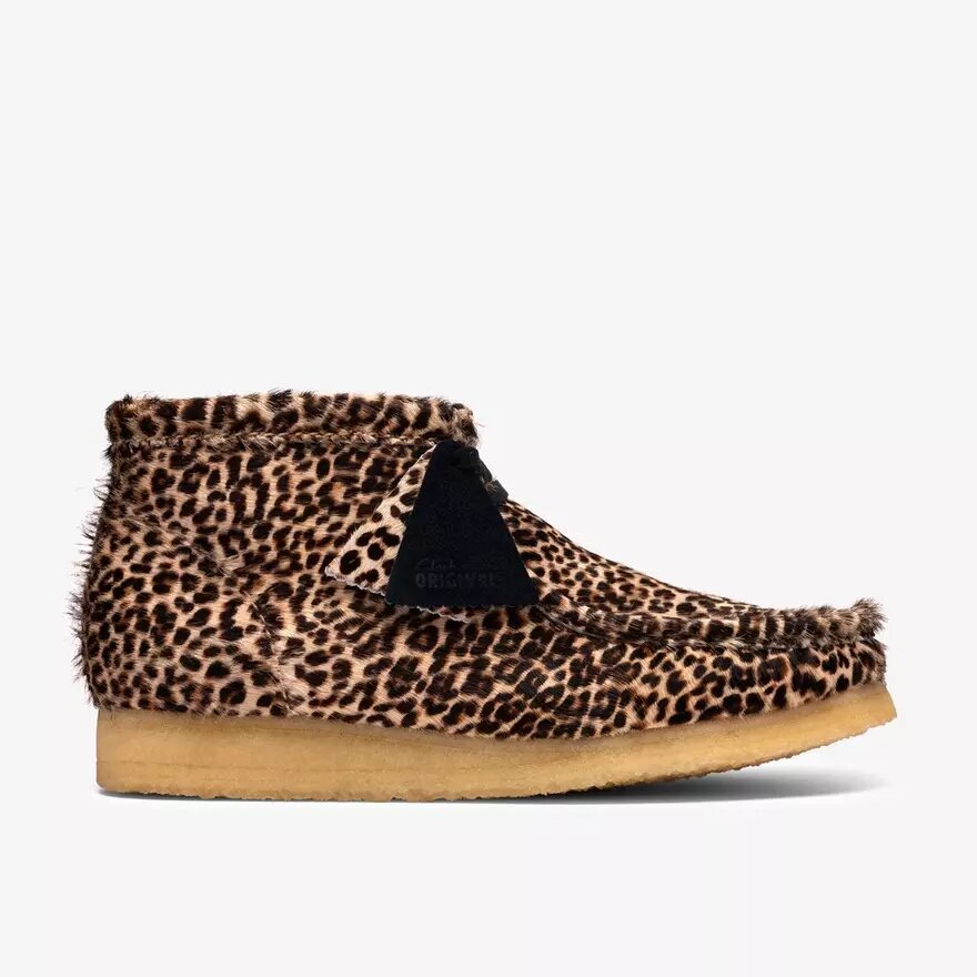 Herren-Wallabee-Stiefel Leopard Herren-Wallabee-Stiefel Leopard