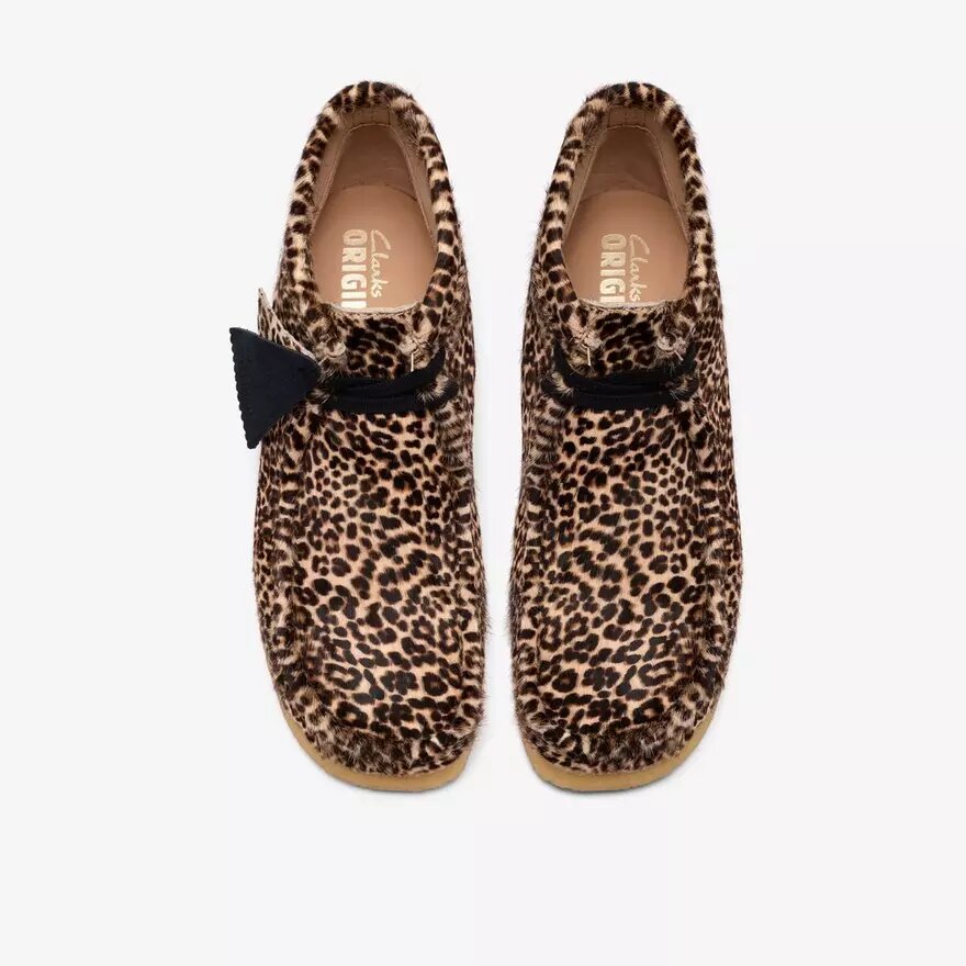 Herren-Wallabee-Stiefel Leopard Herren-Wallabee-Stiefel Leopard