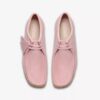 Herren-Wallabee Wallabees aus hellrosa Wildleder Herren-Wallabee Wallabees aus hellrosa Wildleder