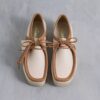 Herren Wallabee Weiß, Lederkombination Herren Wallabee Weiß, Lederkombination