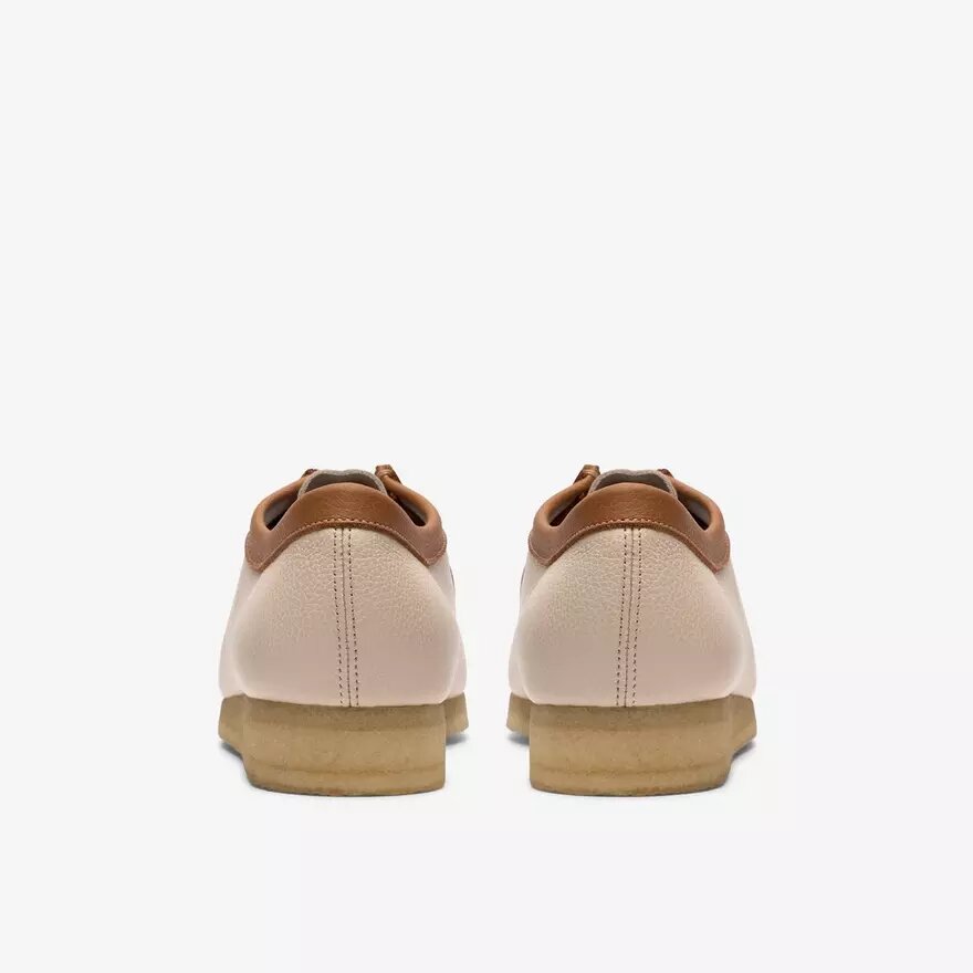 Herren Wallabee Weiß, Lederkombination Herren Wallabee Weiß, Lederkombination