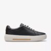 Hollyhock Walk Damen-Sneaker aus schwarzem Leder