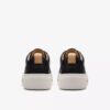 Hollyhock Walk Damen-Sneaker aus schwarzem Leder