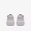 Hollyrose Zip Damen-Sneaker aus weißem Leder Hollyrose Zip Damen-Sneaker aus weißem Leder