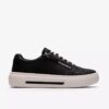 Hollyrose Zip – Schwarze Leder-Sneaker für Damen Hollyrose Zip – Schwarze Leder-Sneaker für Damen