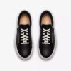 Hollyrose Zip – Schwarze Leder-Sneaker für Damen Hollyrose Zip – Schwarze Leder-Sneaker für Damen