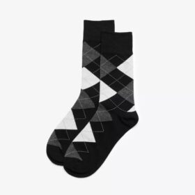 Interest Crew Dunkelgraue Socken
