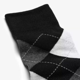 Interest Crew Dunkelgraue Socken