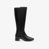 Iridessa Glow – kniehohe Damenstiefel aus schwarzem Leder Iridessa Glow – kniehohe Damenstiefel aus schwarzem Leder
