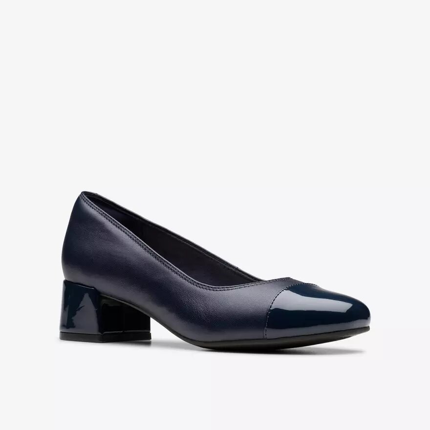 Iridessa May Damen-Pumps aus marineblauem Leder Iridessa May Damen-Pumps aus marineblauem Leder