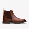 Jaxen Easy Chelsea Boots für Herren aus hellbraunem Leder Jaxen Easy Chelsea Boots für Herren aus hellbraunem Leder