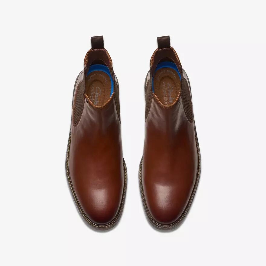 Jaxen Easy Chelsea Boots für Herren aus hellbraunem Leder Jaxen Easy Chelsea Boots für Herren aus hellbraunem Leder