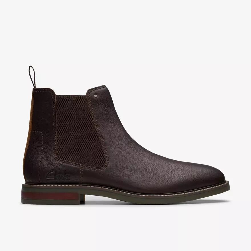 Jaxen Easy Chelsea Boots für Herren in Braun, getrommelt Jaxen Easy Chelsea Boots für Herren in Braun, getrommelt