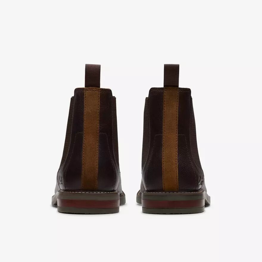 Jaxen Easy Chelsea Boots für Herren in Braun, getrommelt Jaxen Easy Chelsea Boots für Herren in Braun, getrommelt