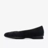 Jazmynn Gem – Schwarze Wildleder-Slip-Ons für Damen Jazmynn Gem – Schwarze Wildleder-Slip-Ons für Damen